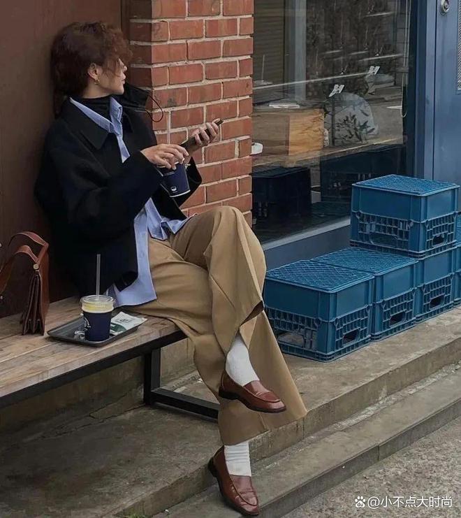 的“显高鞋”比高跟鞋舒服时尚！小个子不到155初春就穿百搭(图21)